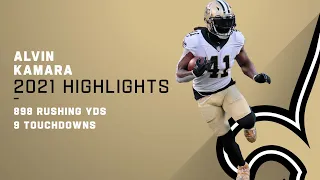 Alvin Kamara Highlights from 2021 Season | New Orleans Saints
