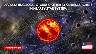 Devastating solar storm spotted by CU researchers in nearby star system