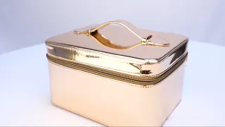 NFI essentials Makeup Bag Cosmetic Box Jewelry Bridal Box Make up Box Trousseau Vanity Box