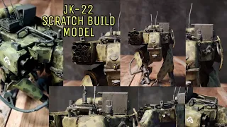 How to build ‼️a Scratch build Robot ‼️ model out of Recycle items | JK-22 Rocket Launcher Type