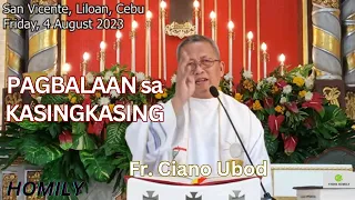 Fr. Ciano Ubod Homily - Unsaon Pagkahimong Balaan ang atong Kasingkasing?