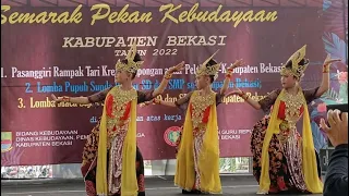 Tari Ronggeng Nyentrik (Pekan Kebudayaan, Lomba Tari Tingkat Kabupaten)