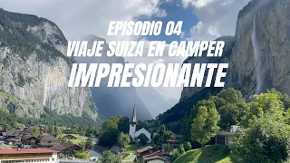 EP04 VIAJE A SUIZA en CAMPER | EN FURGO en un TREN Y FLIPAMOS con LAUTERBRUNNEN | Javier Ordieres