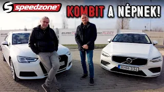 Speedzone használtteszt: Volvo V60 (2019) Audi A4 Avant (2019): Kombit a népnek!