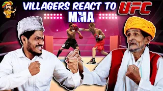 Villagers React To MMA Knockouts ! Tribal People React To MMA Knockouts