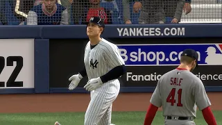 MLB The Show 22 Gameplay - New York Yankees vs Boston Red Sox - MLB 22 PS5