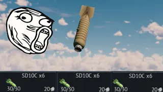 TOP TIER TANKS VS 10KG BOMB