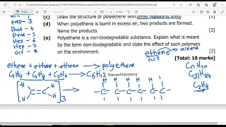 Organic chemistry predictions and random questions in science Paper 2 ECZ