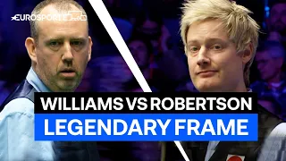 A legendary last frame for 2 legendary players, Robertson v Williams | Eurosport Snooker