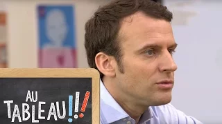 Emmanuel Macron et la paternité - Au tableau !