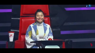 TRIZA PRADHAN( Yo dil mero) the voice of nepal season 5 live show