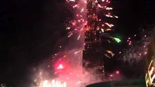 Dubai New Year 2012 Burj Khalifa Firework