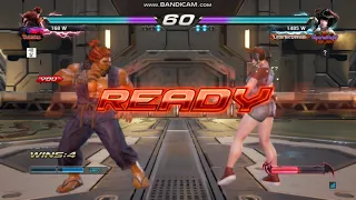 Tekken 7 Akuma 168 W vs 다크녀 25 단