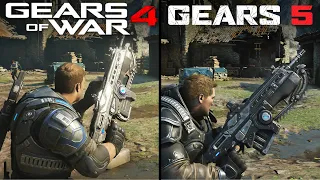 Gears 5 vs Gears of War 4 | Direct Comparison