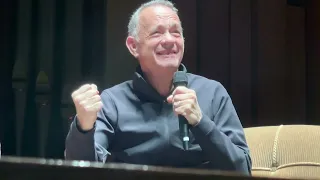 TOM HANKS discusses his career & new book; Seattle 05/17/23