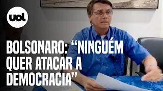 Bolsonaro responde a Fachin e diz: 'Ninguém quer atacar urnas eletrônicas'