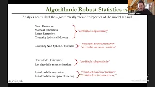Recent Progress in Algorithmic Robust Statistics via the Sum-of-Squares Method