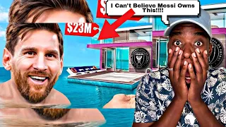 Reacting To 10 Items That Lionel Messi Owns That Cost More Than Your Life