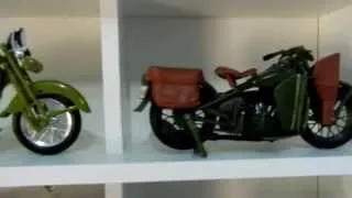Coleção de motos Harley Davidson em escala 1:18