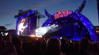 AC/DC let there be rock live (HD 60 FPS) Denmark Aarhus 2016 June
