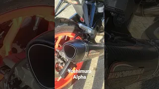 yamaha MT03 full exhaust Yoshimura Alpha