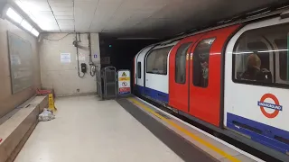 Waterloo and City Line - 1992 Tube Stock Class 482 Departing Waterloo Station