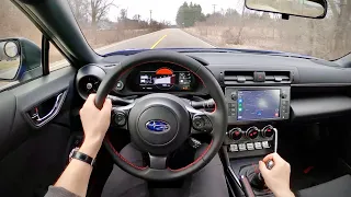 2022 Subaru BRZ 6-Speed Manual - POV First Drive after Break-in