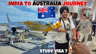 INDIA To Australia Journey 🇦🇺✈️🥺 SYDNEY || EMOTIONAL 😭