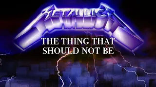 What if The Thing that Should not Be was on Ride The Lightning? (EQ'd)