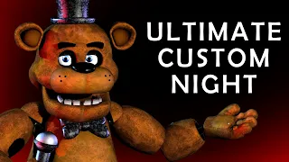 FNAF Ultimate Custom Night - LIVE Playthrough (Part 2)