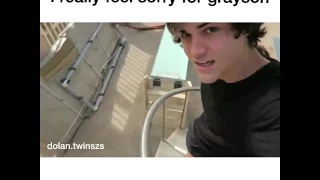 Awhh poor grayson dolan