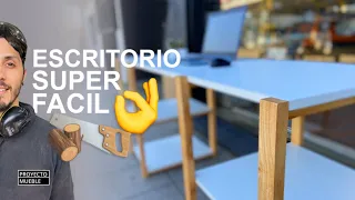 EL ESCRITORIO MÁS FÁCIL DE HACER! /PROYECTO MUEBLE.