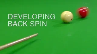 106. Developing Back Spin - The cue ball will come back.