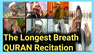 WORLD’S LONG BREATH QURAN RECITATION  TOP 5 QARI REACTION