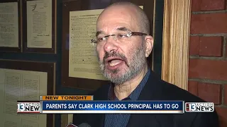 Parents and students pack CCSD board meeting to complain about Clark High School principal