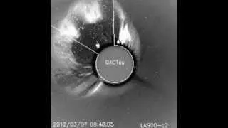 CACTus X5.4 CME Analysis (3/7/2012)