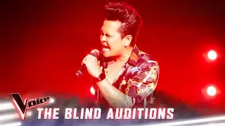 The Blind Auditions: Carl De Villa sings 'Uptown Funk' | The Voice Australia 2019