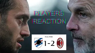 Sampdoria 1-2 AC Milan: Players reaction after the victory