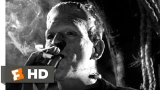 Bride of Frankenstein (3/10) Movie CLIP - Teaching the Monster Manners (1935) HD