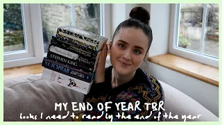 MY END OF YEAR TBR // books I really need to read in 2020