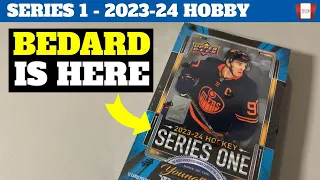 Opening Upper Deck Hockey Series 1 2023-24 Hobby Box