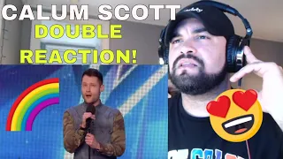 Calum Scott - Britain's Got Talent 2015 Audition week 1 & No Matter What MV DOUBLE REACTION!