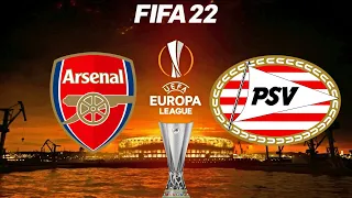 Arsenal vs PSV - UEFA Europa League - PS5 Full Gameplay