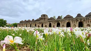 Hampi - The City of Ruins | The Royal Area of Hampi | Karnataka | 4K