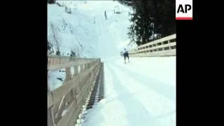 SYND 28/02/71 INTERNATIONAL SKI-JUMPING AT VIKERSUND