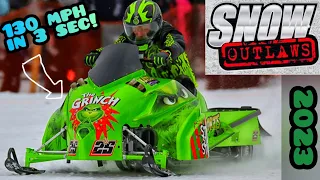 2023 Snow Outlaw FINALS Worlds fastest snowmobiles 0-160 mph in 3 sec 1000hp