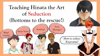 Haikyuu| Teaching Hinata the art of Seduction! (KageHina's First Time) O.O