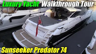 British Excellence ! 2023 Sunseeker Predator 74