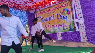 gundellona gundellona dance performance in annual day in college