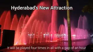 Hyderabad's New Attraction | The Musical Fountain | #sundayfunday